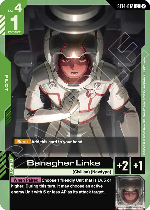 Banagher Links (ST14-012) [Starter Deck 14: Heavy Dominion]