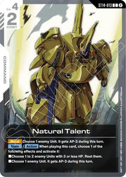 Natural Talent (ST14-013) [Starter Deck 14: Heavy Dominion]