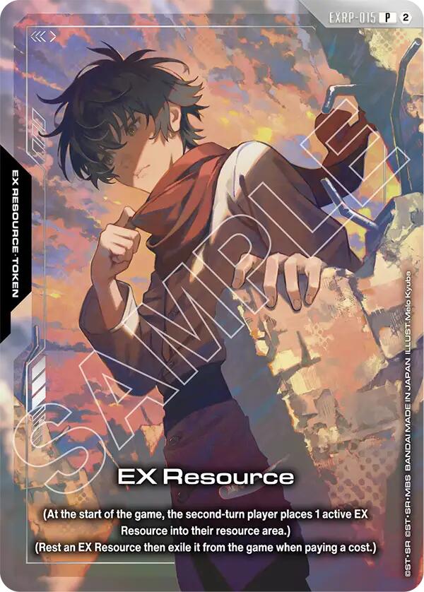 EX Resource (EXRP-015) (Playmat & Card Set - Mobile Suit Gundam 00) (EXRP-015) [Promotional EX Resource Tokens]