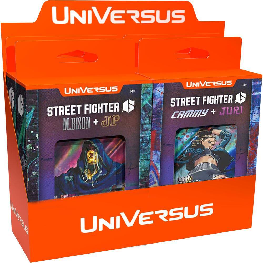 UniVersus: Challenger Series Deck: Street Fighter 6 - Series 2 Display