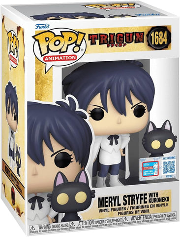 Funko POP! Meryl Stryfe With Kuroneko - New York Comic Con Exclusive (2024 Fall Convention Sticker)