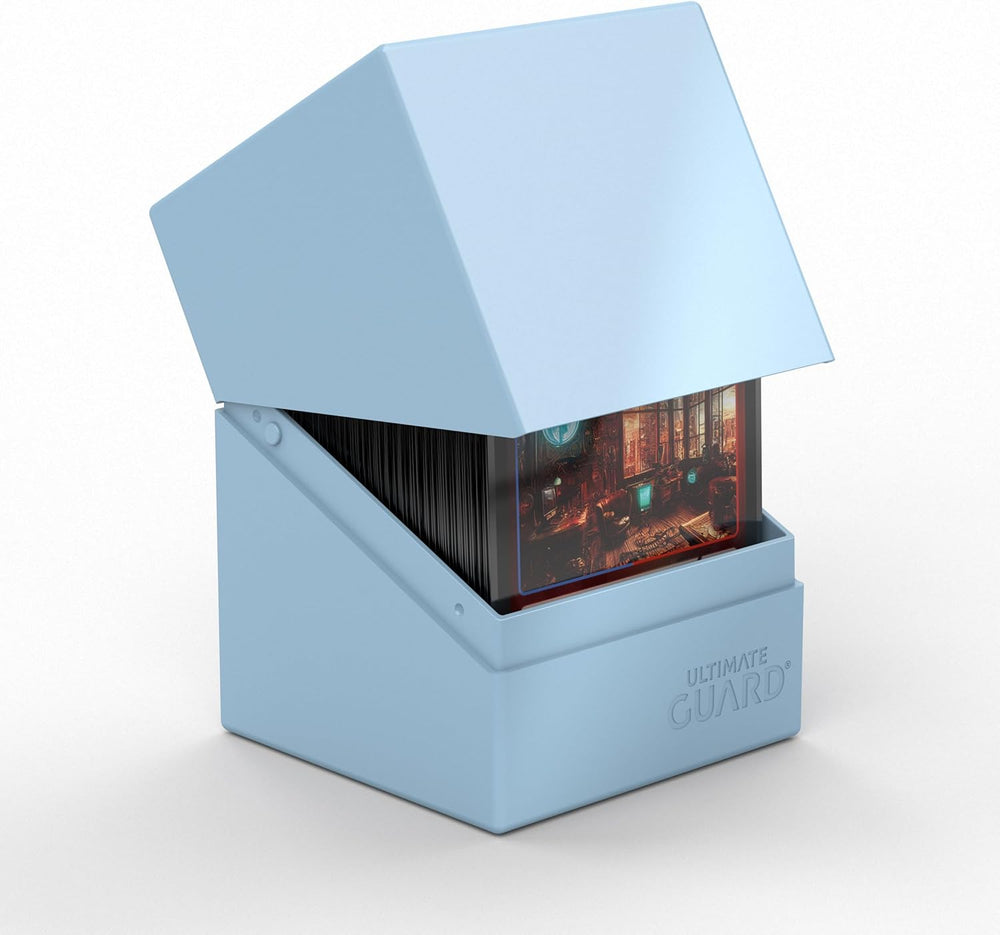 Ultimate Guard Boulder Deck Box: 100+ Solid - Baby Blue