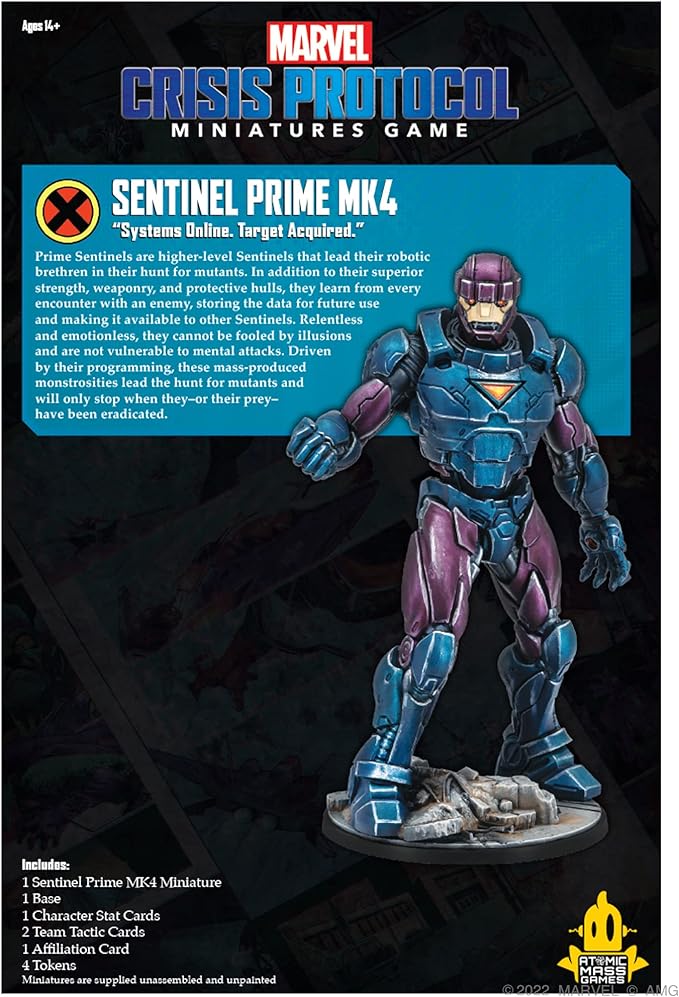 Marvel Crisis Protocol: Sentinel MK IV