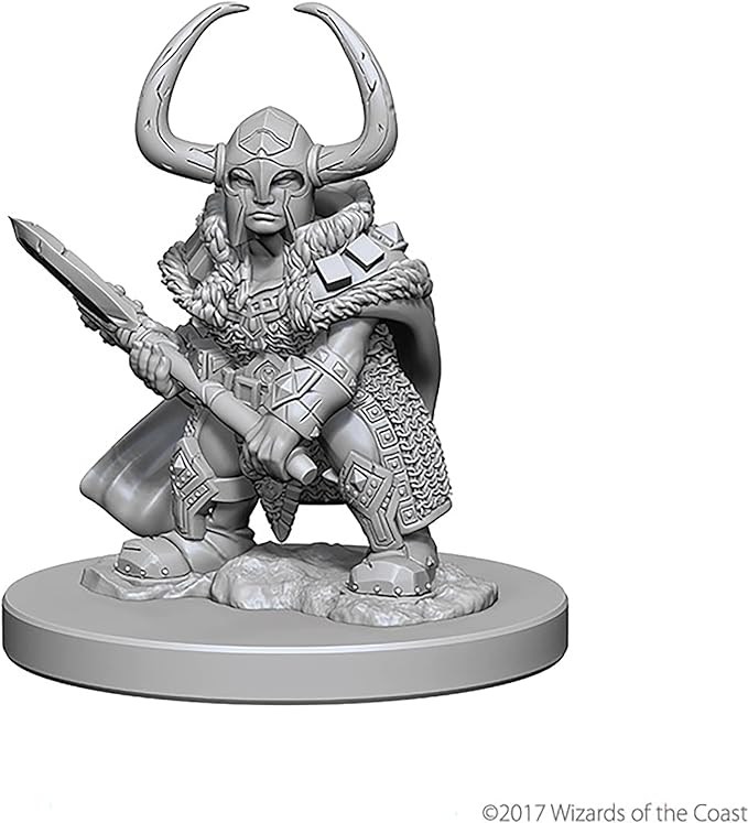 D&D Nolzur's Marvelous Miniatures: Female Dwarf Barbarian