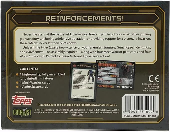 BattleTech: Inner Sphere Heavy Lance