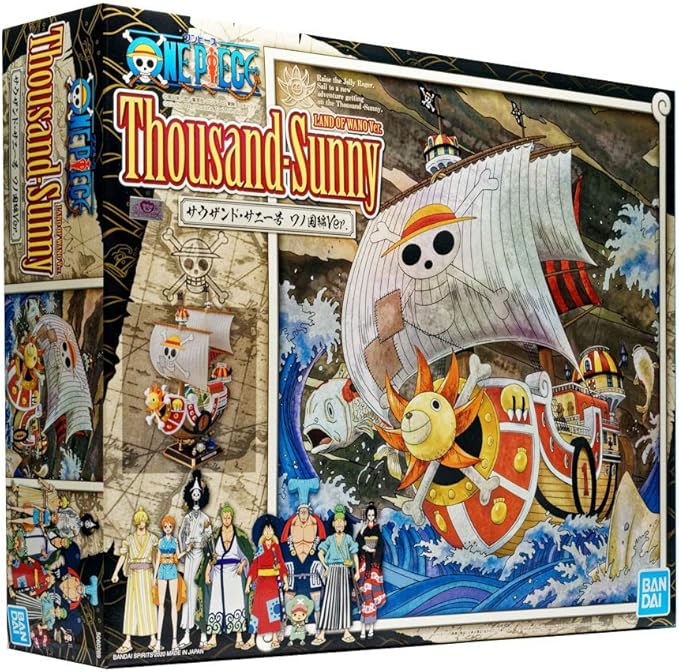 Bandai Hobby: One Piece Grand Ship Collection Model Kit - Thousand Sunny (Land of Wano ver.)