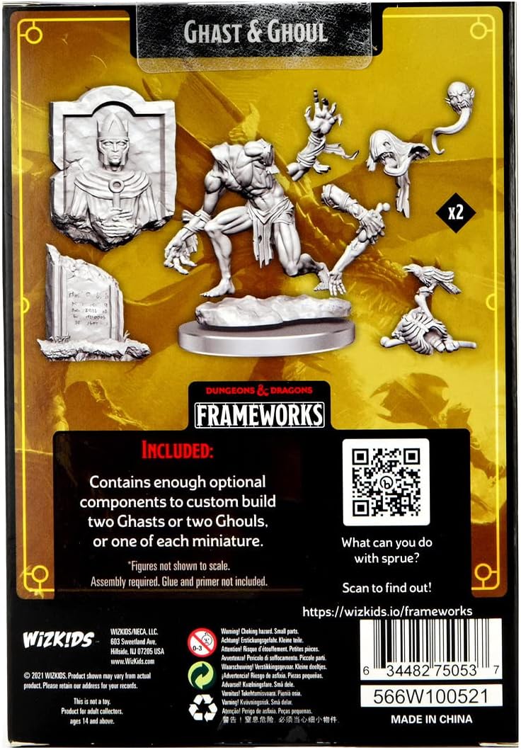 D&D Frameworks: Ghast & Ghoul