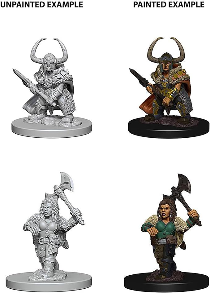 D&D Nolzur's Marvelous Miniatures: Female Dwarf Barbarian