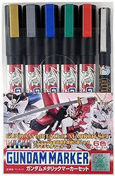 GMS121 Gundam Metallic Marker Set