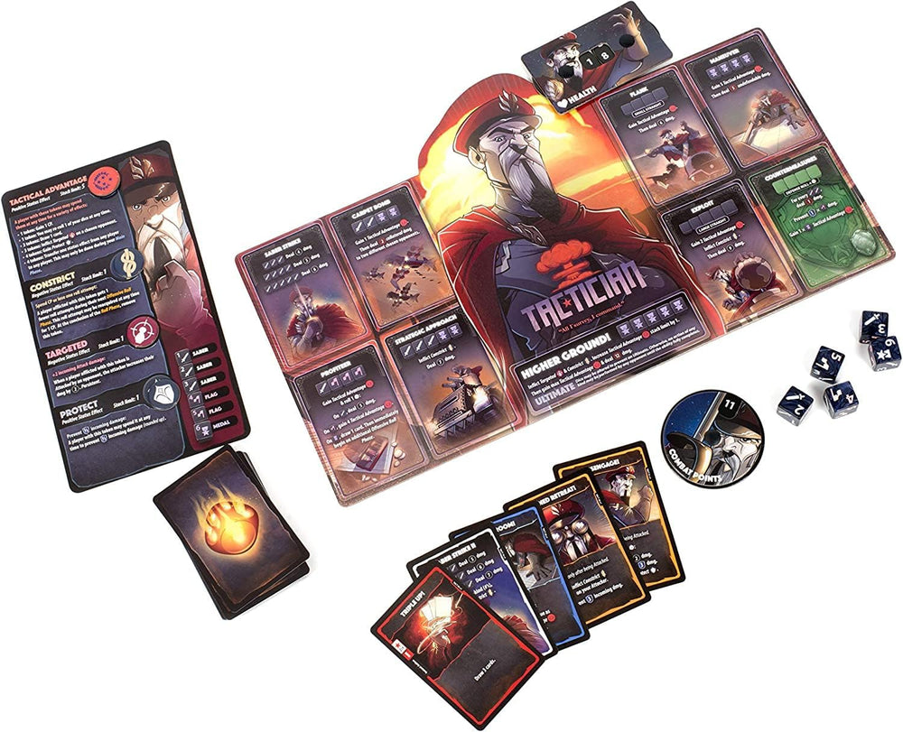 Dice Throne: Tactician vs Huntress