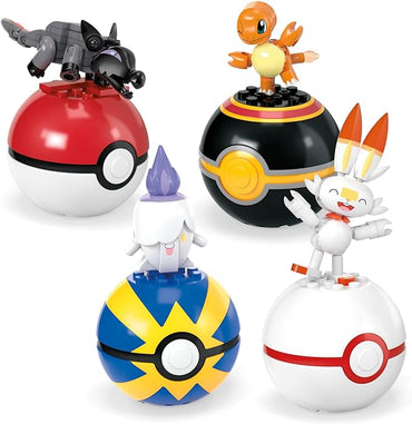 Mega Construx: Pokemon - Fire-Type Trainer Team
