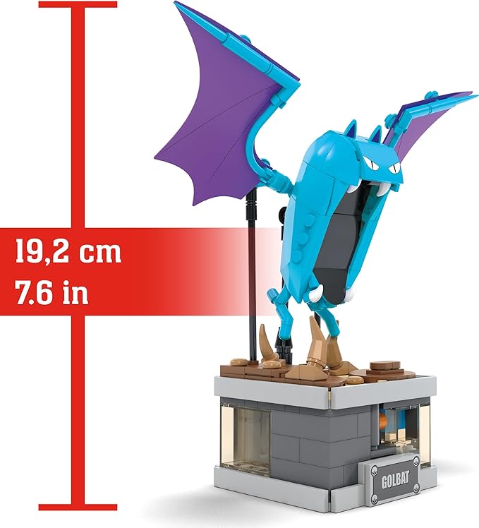 MEGA Pokémon: Mini Motion Golbat - Building Toy Kit (313 Pieces)