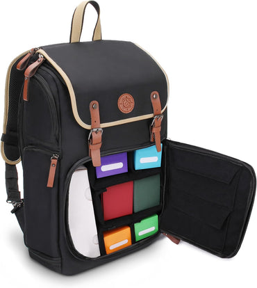 Enhance: Designer Edition Trading Card Storage Backpack - Black