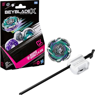Beyblade X: Reaper Rhino C 4-55D CX Starter Pack Set