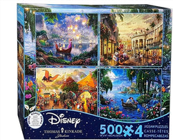 Puzzle: Thomas Kinkade: Disney Dreams 4 in 1 Asst (6)