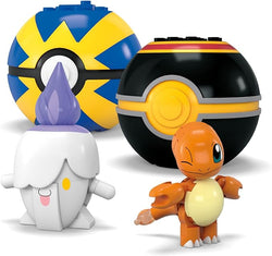 Mega Construx: Pokemon - Fire-Type Trainer Team