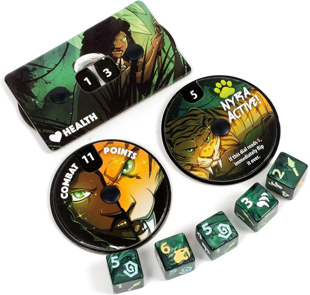 Dice Throne: Tactician vs Huntress