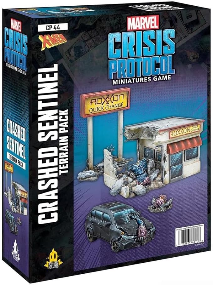 Marvel Crisis Protocol: Crashed Sentinel Terrain