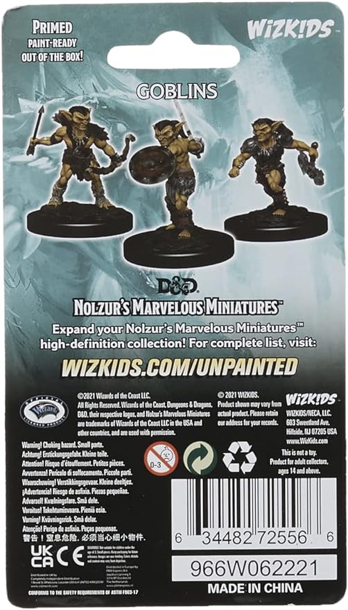 D&D Nolzur's Marvelous Miniatures: Goblins