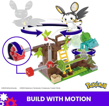 Mega Construx: Pokemon - Emolga & Bulbasaur's Woods
