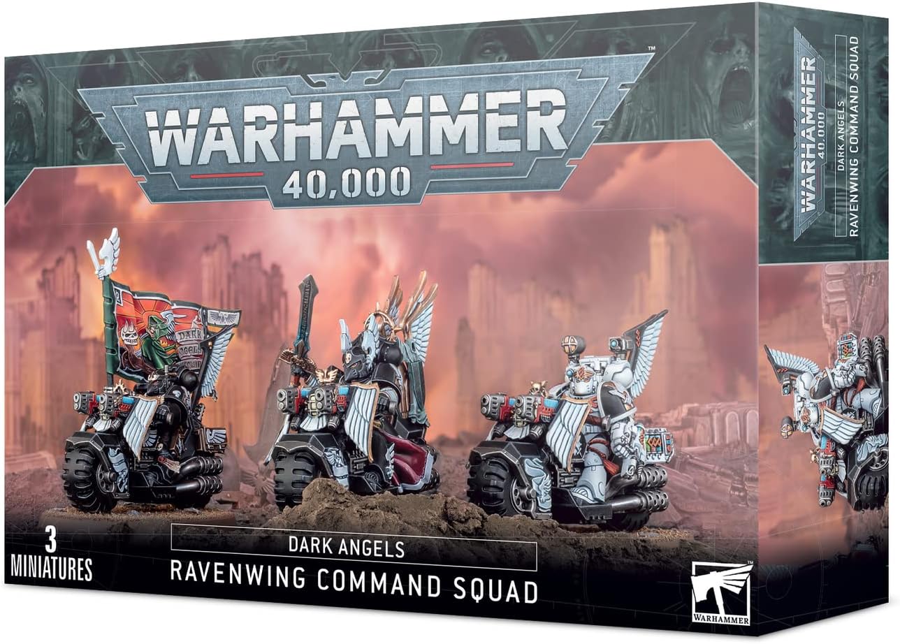 Warhammer 40K: Dark Angels - Ravenwing Command Squad/Ravenwing Black Knights