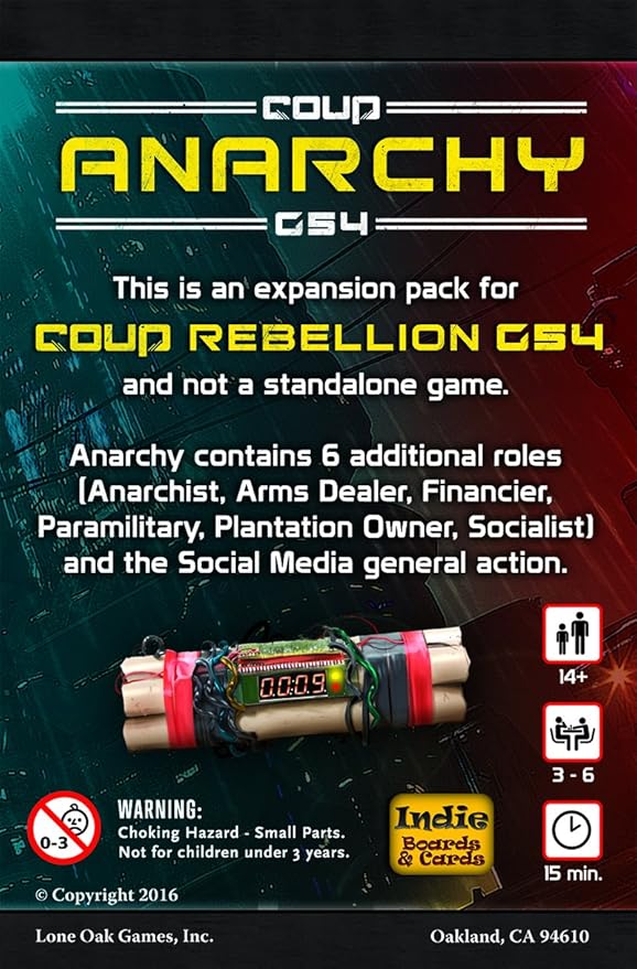 Coup: Rebellion G54 Anarchy