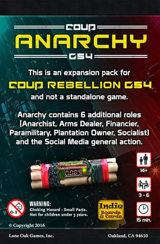 Coup: Rebellion G54 Anarchy