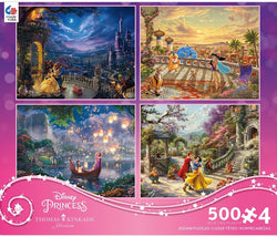 Puzzle: Thomas Kinkade: Disney Dreams 4 in 1 Asst (6)