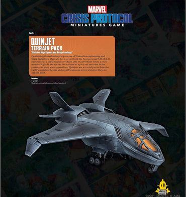 Marvel Crisis Protocol: Quinjet - Terrain Pack