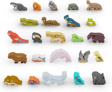 Life Of The Amazonia: Meeple Set