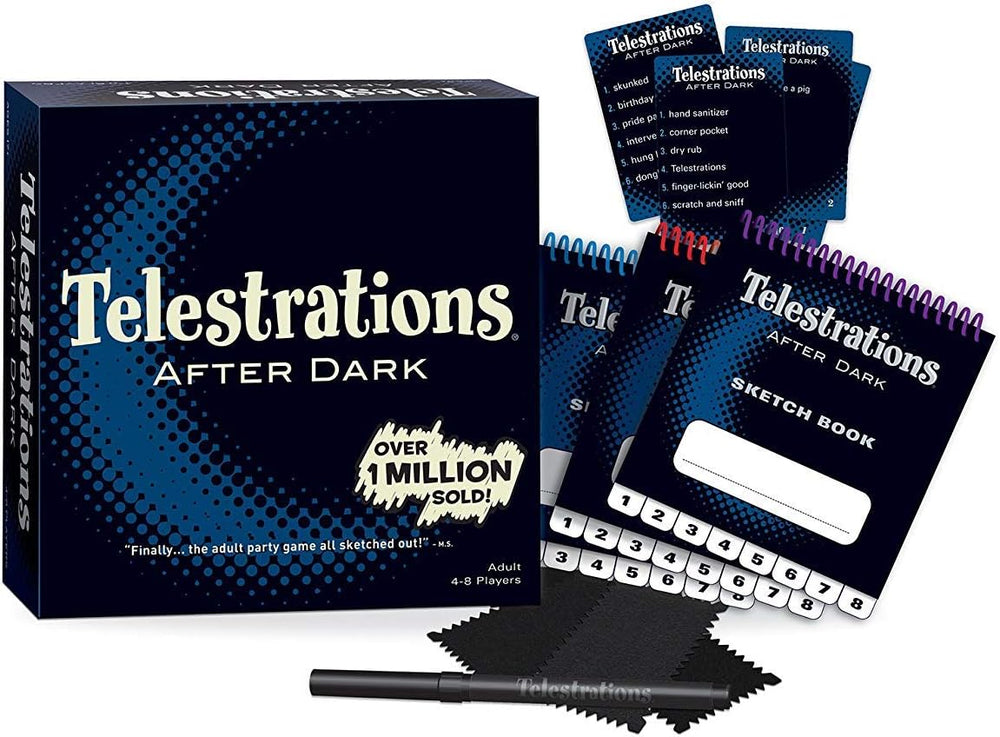 Telestrations: After Dark (8 player), 2025 edition