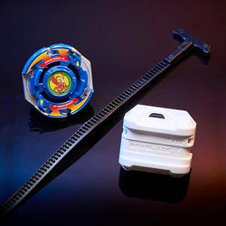Beyblade X: X-Over Project Dranzer Spiral 3-80T Starter Pack Set with Takara Tomy Balance Type Top and Launcher