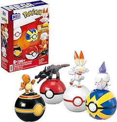 Mega Construx: Pokemon - Fire-Type Trainer Team