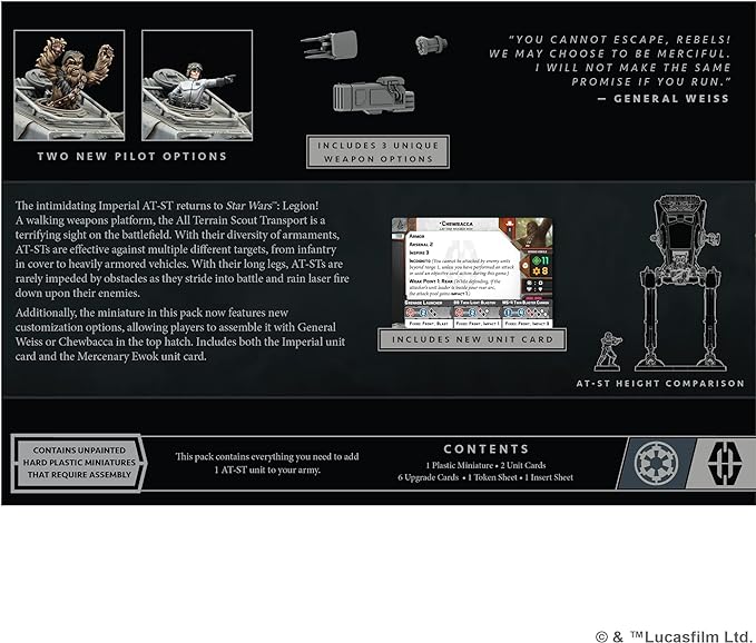 Star Wars Legion: AT-ST Walker (2023 edition) - Unit Expansion