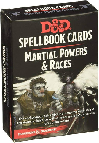 D&D: Spellbook Cards - Martial Powers & Races