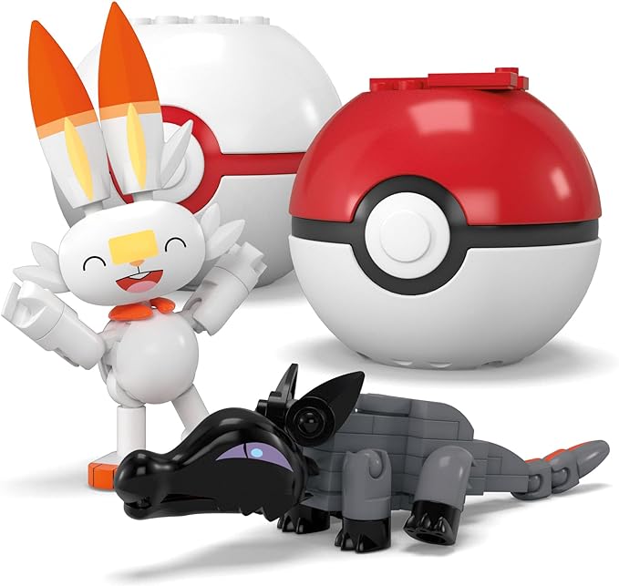 Mega Construx: Pokemon - Fire-Type Trainer Team