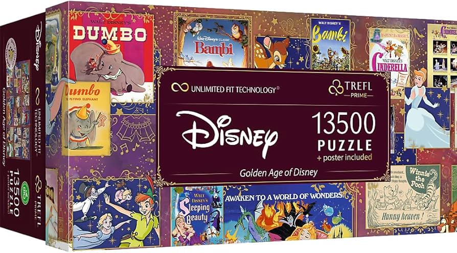 Golden Age of Disney 13500 Piece Puzzle