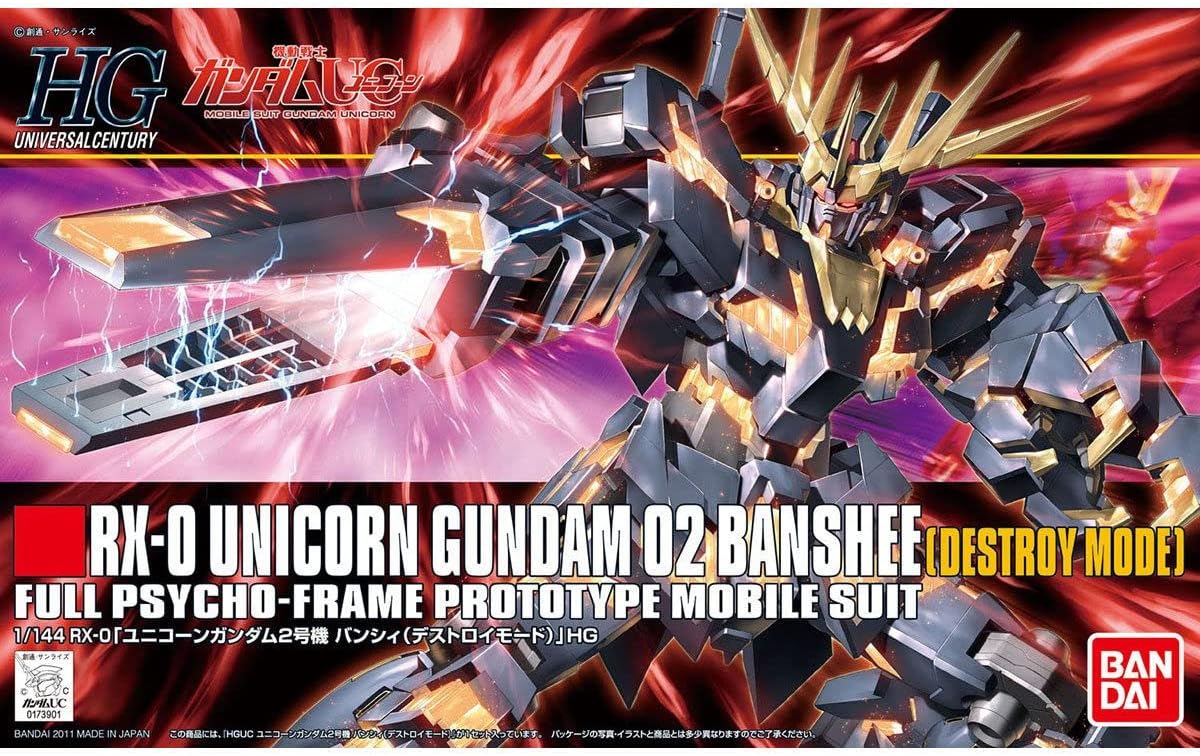 Gunpla: HG Unicorn Gundam 02 Banshee HGUC (2128374)