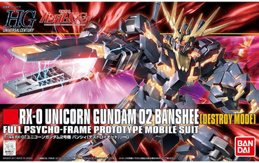 Gunpla: HG Unicorn Gundam 02 Banshee HGUC (2128374)