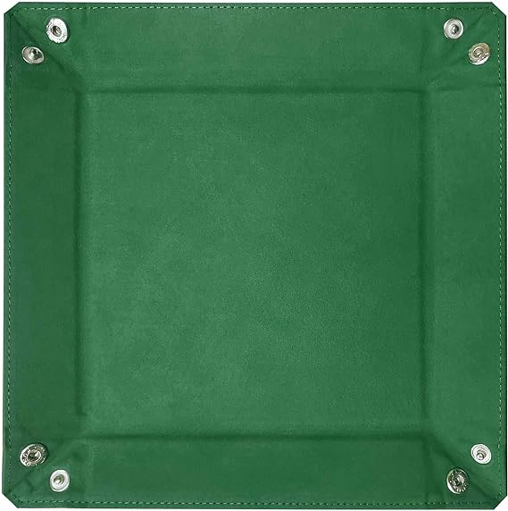 BCW Square Dice Tray - Green