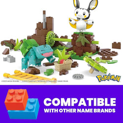 Mega Construx: Pokemon - Emolga & Bulbasaur's Woods