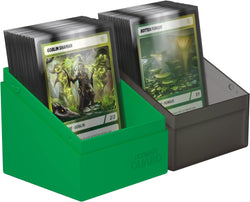 Ultimate Guard Boulder Deck Box: 100+ Synergy Black/Green