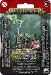 Warhammer Age of Sigmar: Gloomspite Gitz - Squigboss With Gnasha-Squig