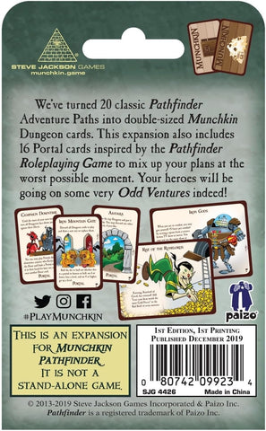 Munchkin Pathfinder 3: Odd Ventures