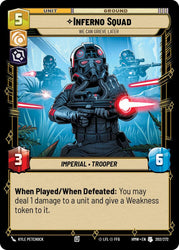 Inferno Squad - We Can Grieve Later (202/272) (202/272) [Homeworlds]