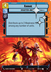 Ravage (581) (Hyperspace Foil) (581) [Homeworlds]