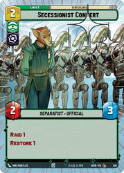 Secessionist Convert (616) (Hyperspace Foil) (616) [Homeworlds]