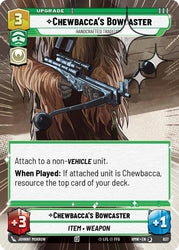 Chewbacca's Bowcaster - Handcrafted Tradition (637) (Hyperspace Foil) (637) [Homeworlds]
