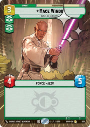 Mace Windu - Austere Centrist (638) (Hyperspace Foil) (638) [Homeworlds]