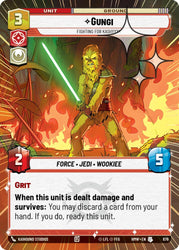 Gungi - Fighting for Kashyyyk (676) (Hyperspace Foil) (676) [Homeworlds]